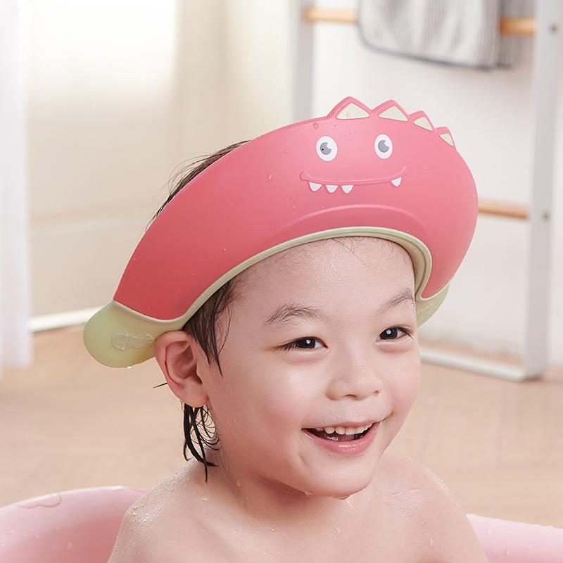 Children's Shampoo Cap Baby Waterproof Shower Cap Newborn Baby Adjustable Shampoo Water Retaining Cover Kid Hair Washing