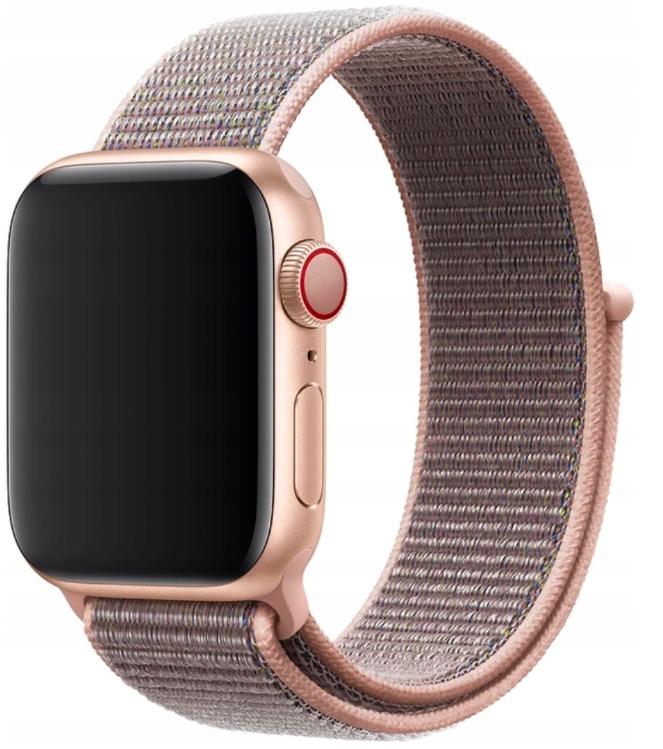 Strap For Apple Watch 1/2/3/4/5/6/7/8/9/Se Dark Pink 38/40 Material
