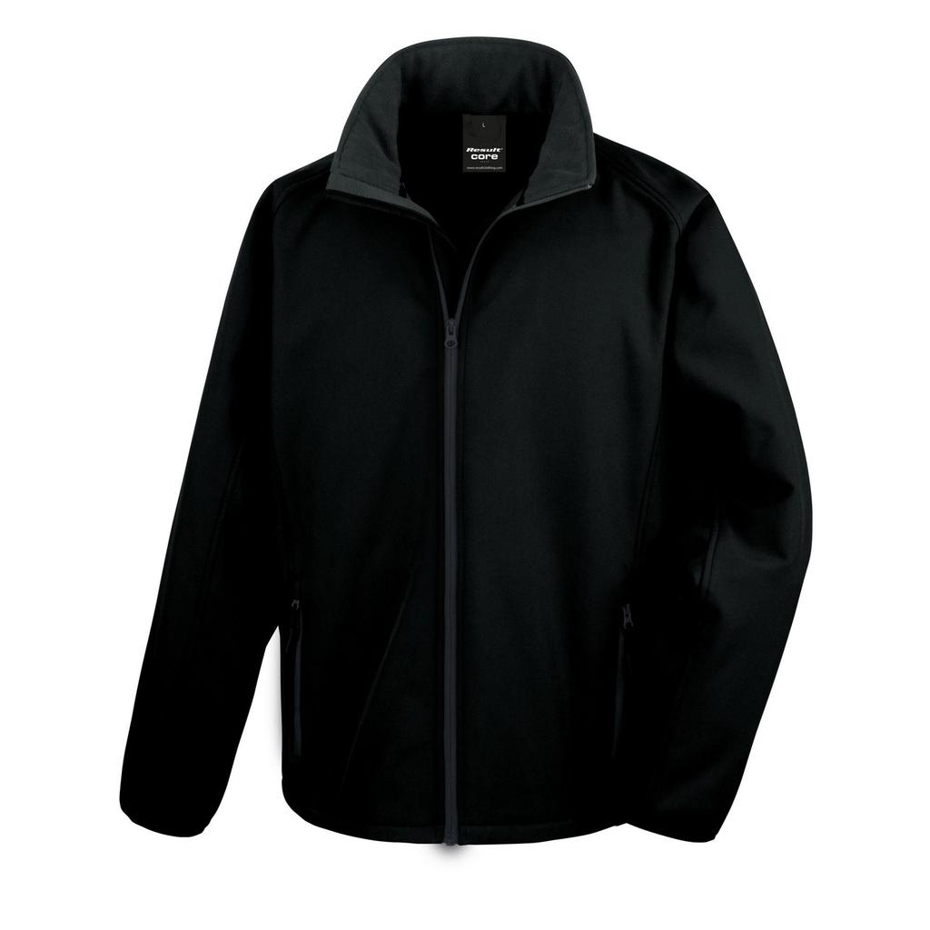 Result Core Mens Printable Soft Shell Jacket