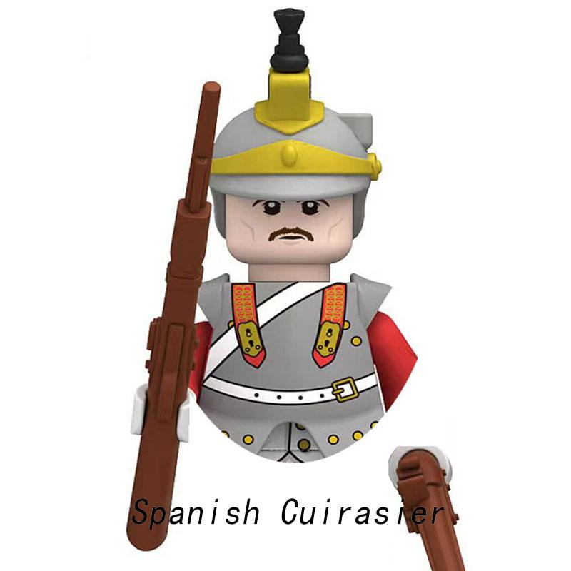 More Styles Great Retro Military Empire Navy Soldiers Weapons Gun Model Figure Blocks Bricks Toys For Children