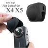 Lens Cap for Insta360 X5 X4 Protector Cover Accessories Insta 360 X4 Camera Anti-dust Anti-scratch Silicone Lens Protective Case
