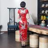 12 Colors Elegant Chinese Cheongsam Dress Women's Traditional Chinese Dress Qipao Costume