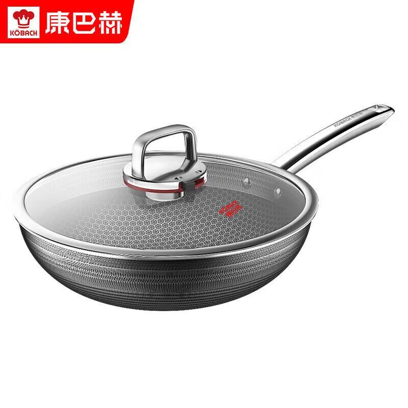 Kangbach 6th Gen Anti-bacterial Non-stick Stainless Steel Wok