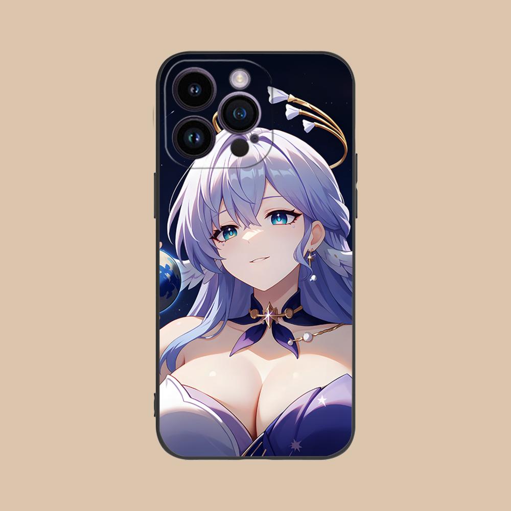 

HSR Robin Matte TPU Mobile Phone Case for iPhone 17 16 15 14 13 12 11 X XR XS 8 7 Air Pro Max Plus Mini Colorful Cover iPhone 7 Plus