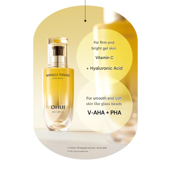 Ohui Miracle Toning Glow Serum (20ml / 50ml / 50ml Refill) (12 Options)
