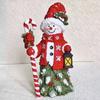 Santa Claus/Snowman/Witch Christmas Desktop Ornament Resin Snowman Figurine  Holiday Decor