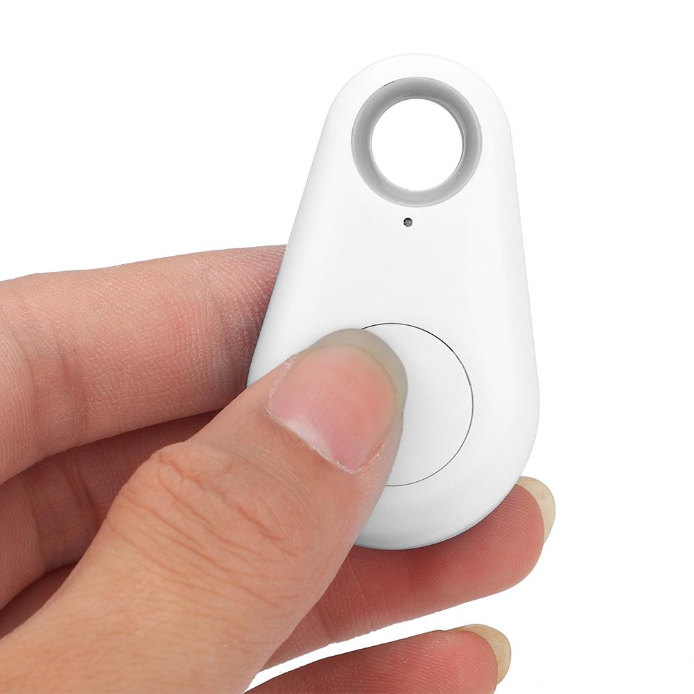 Outdoor Mini Haustier Hund Katze Bluetooth GPS Anti verloren Locator Monitor Tracking Gerät (Weiß)