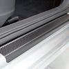 Set da 4 pezzi Adesivi per Auto Universali Battitacco Antigraffio Fibra di Carbonio Decalcomanie Adesive per Portiere Auto