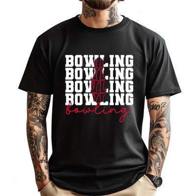 Funny Player Bowler Graphic Bowling Player Bowling Lover Harajuku Female Streetwear Men Gifts Print Camisetas De Hombre