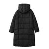 PBZA Womens Reversible Hooded Long Thick Cotton Coat Winter Casual Warm Jacket