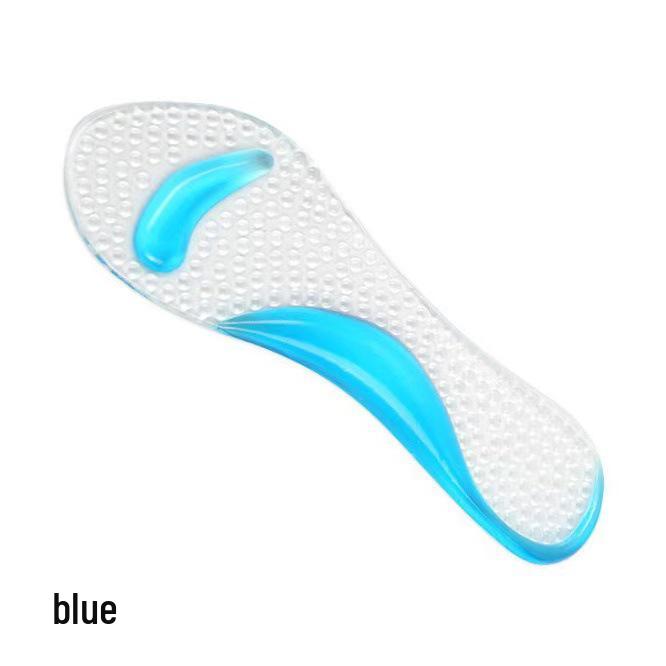Clear Arch Support Gel Pads: Seven-Point Metatarsal Shock Absorption Insoles for High Heels and Flat Feet