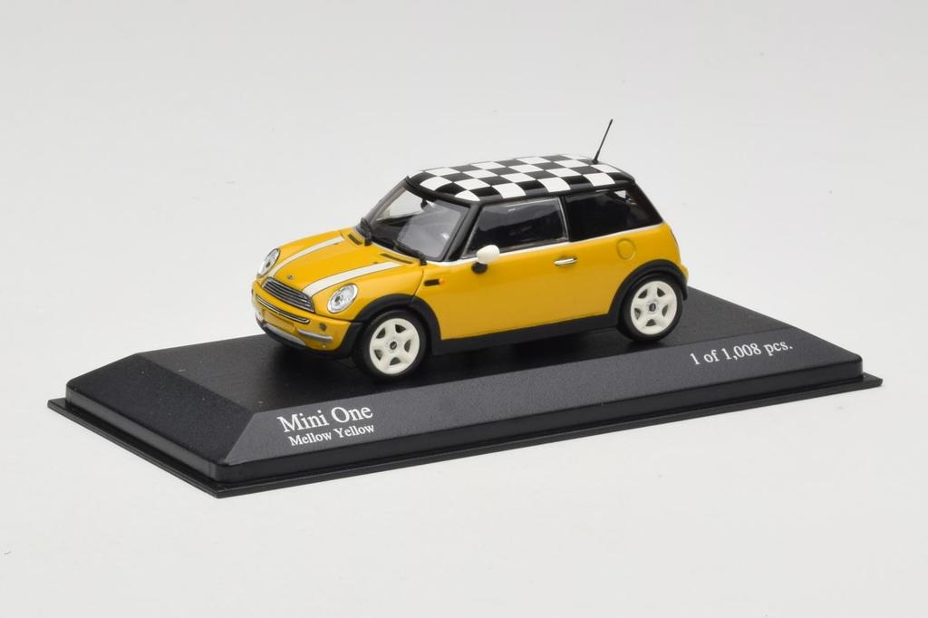 Minichamps Mini One 2001 Yellow 1/43