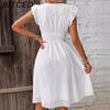 BITCED Women's Multi-Coloured Summer Sleeveless Elegant Dress