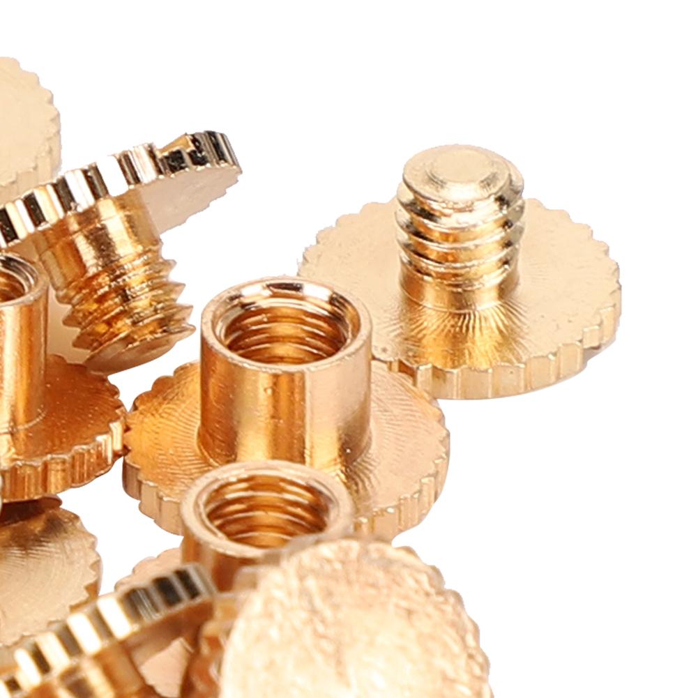 Binding Screw Brass Leather Binding Button Tack Knurling Flat Flat Rivets for Belts Backpacks Holding and Decorating Document