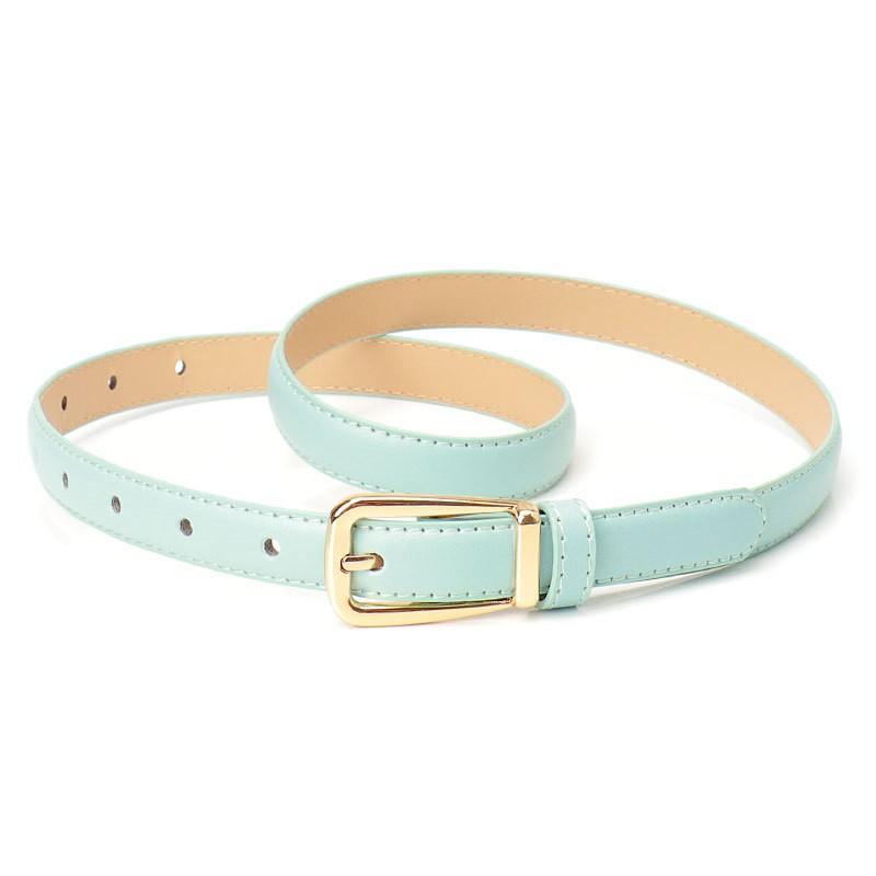 Womens Slim Alloy Buckle Belt With Leopard Print PU Leather Waistband Jeans Casual Office Wear