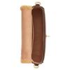 Coach Hadley 24 Abnehmbarer Griff Wildleder und Lammfell Leder Schultertasche Damen Schultertasche Vintage-Braun CDL68-IMYMY