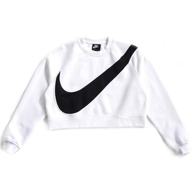 

Женский флисовый свитшот Nike Sportswear Swoosh, белый BV3934-100 XL
