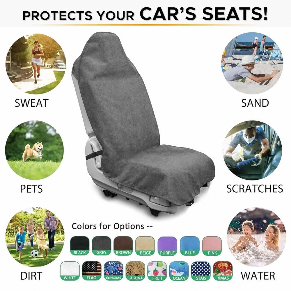 Four-Season Seat Cushion Protector Machine Washable Seat Cushion Cover Car Seats
