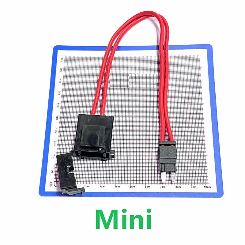 5packs Repair Car Fuse Holder Connector Extension Adaptor Acc Fuse tap Holder car Maxi/Standard ATO/Mini/Micro/Low pro/Auto Inline car Holder Plug