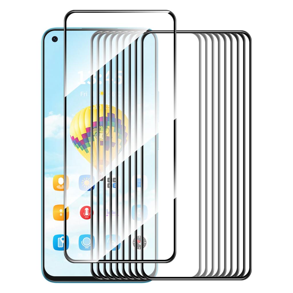 ENKAY HAT PRINCE 10Pcs for OnePlus Nord N20 5G Silk Printing Screen Protector Anti-explosion Film