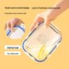 LocknLock Fresh Glass Divided Lunch Box Set