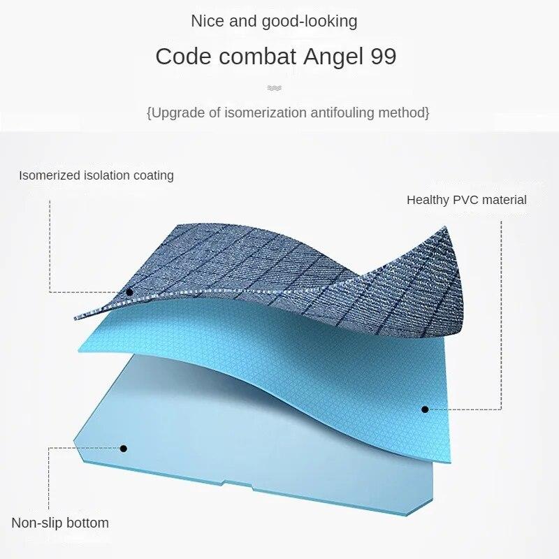 Table Cloth Waterproof Solid Color Dining Tablecloth Rectangular PVC Oil Resistant Mat Home Decoration Easy To Clean Table Cover