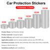 Car Door Protector Stickers Transparent Car Door Threshold Film Anti Scratch Door Edge Bumper Protector Sticker Car Decoration