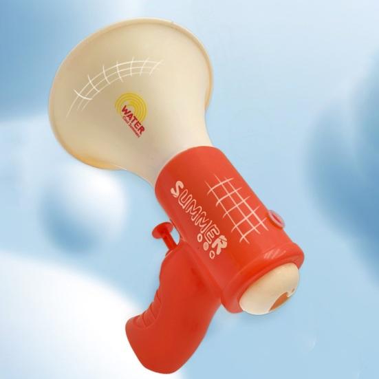 Cartoon Horn-Shaped Water Squirter for Kids Summer Spray Toy for Beach Pool Outdoor Play Fun Splash Game for Boys Girls