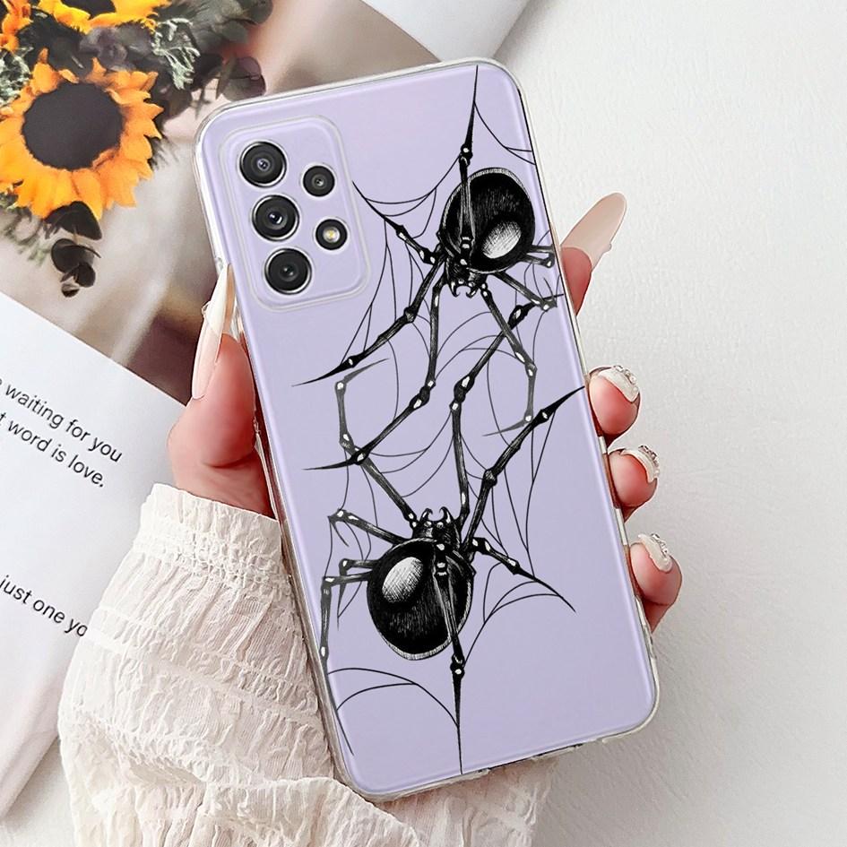 For Samsung Galaxy A52 Case SM-A525F Cover New Stylish Flower Butterfly Soft Silicone Phone Cases For Samsung A72 A52s 5G Fundas