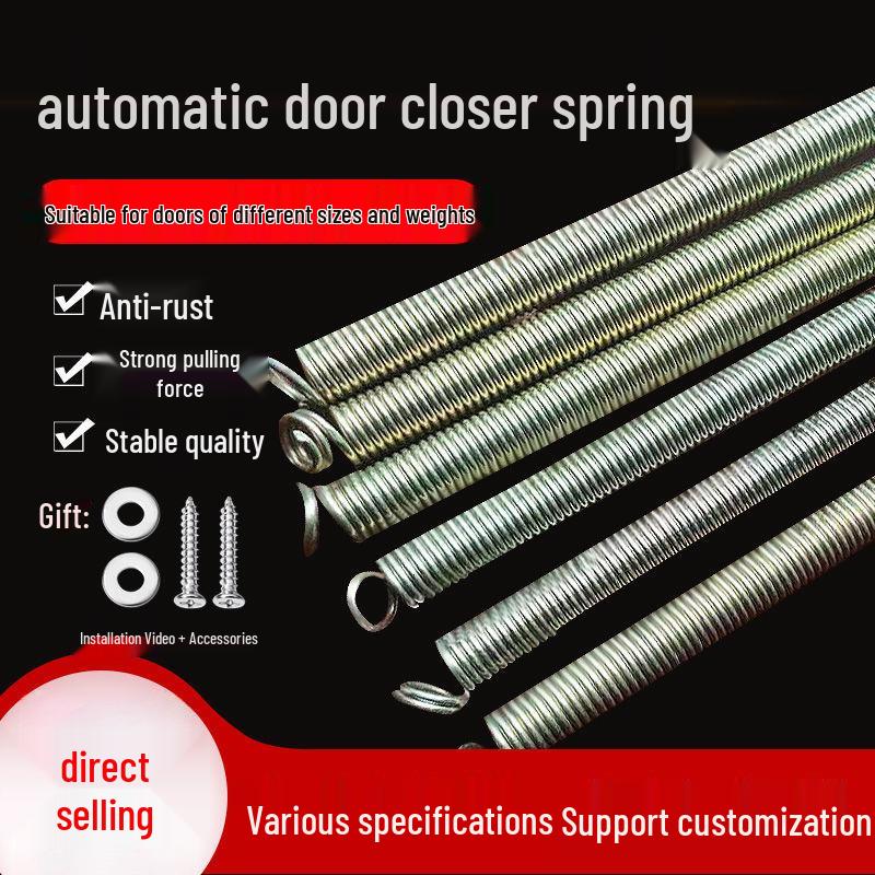 Automatic Windproof Door Closer Tension Spring for Screen and Household Doors