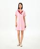 TOMMY HILFIGER Script Open Neck Polo Dress (T22G3Tdr090Wt1Tol)