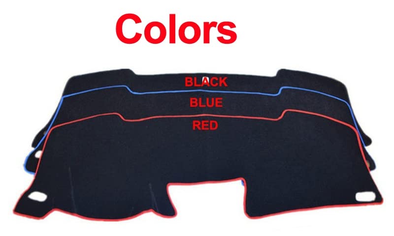 Dashboard Mat Fits Toyota LHD RHD Dash Mat Carpet Cape Sunshade Pad Rug Car Automotive Inner Dashboard Cover RHD Black Allion/Premio 2007-2021 Anti-UV