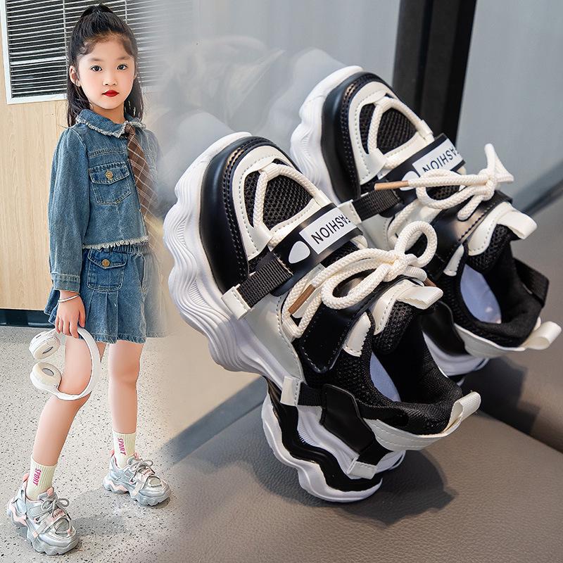 Scarpe Sportive Trendy per Bambini - Traspiranti, Versatili per Ragazzi e Ragazze, Scarpe da Corsa per Primavera e Autunno