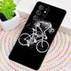 Mountain Bike Cycling Silicone Phone Case For Samsung Galaxy note 10 pro S26 S25 S24 S23 S22 S21 Plus S25Ultra Capa Cover
