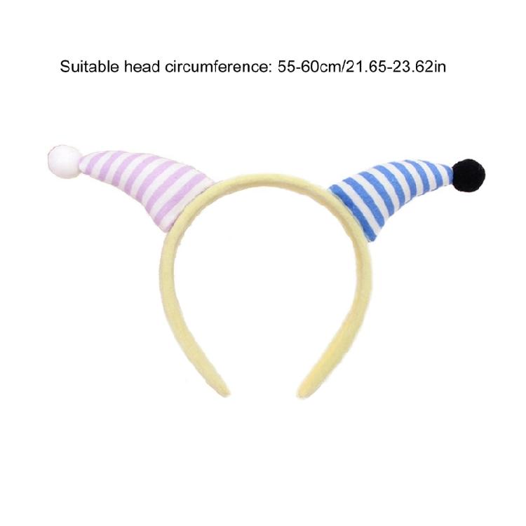 Unique Hairbands Festive Clown Horn Birthday Party Photo Booth Props for Girls