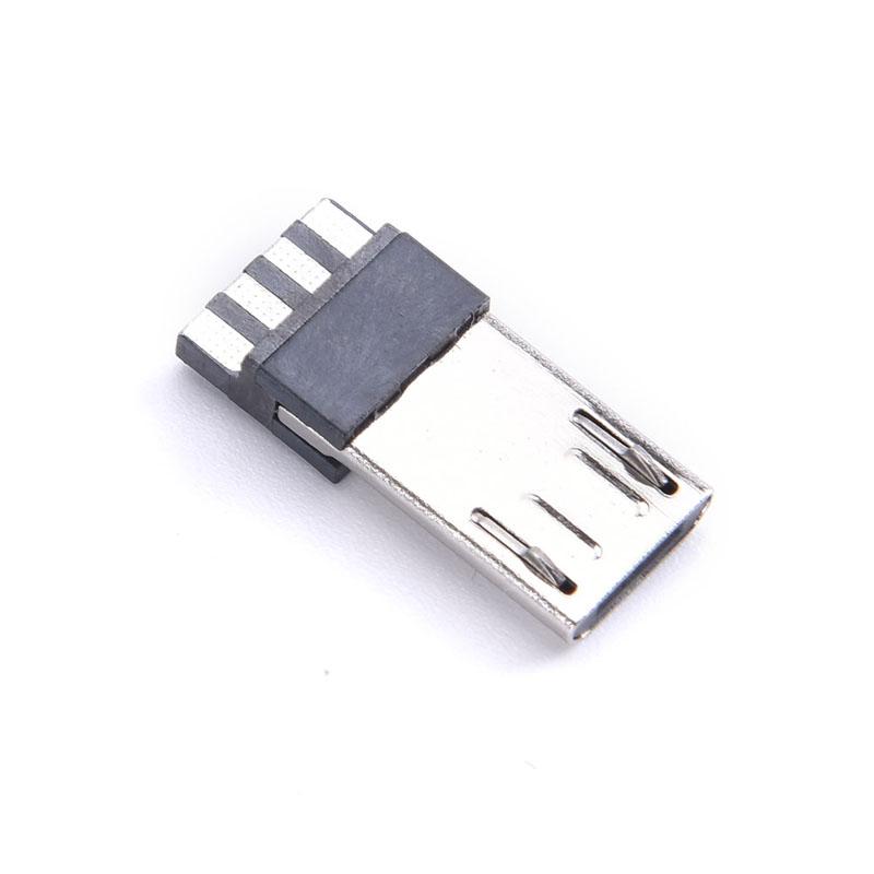 20 Pcs 4 Pin Micro Usb Jack Usb Plug Male Connector Port Sockect Plug Terminals