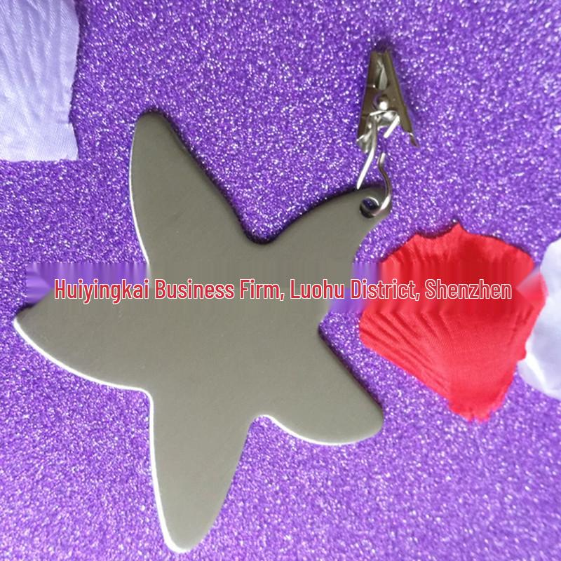 Stainless Steel Seahorse Christmas Tablecloth Clips and Ornaments