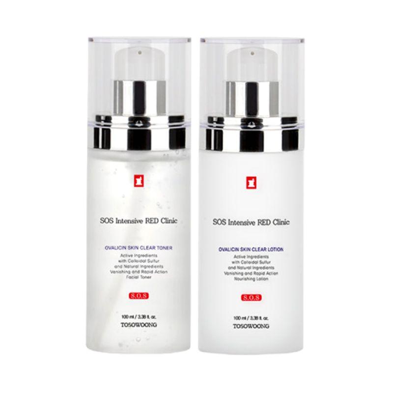 [TOSOWOONG] Advanced Botanical Balance Matrix Essential Toner & Lotion Duo (100ml x 2ea) Set (100ml+100ml)