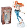 One Piece Action Figure 25cm C2 Nami Figuras Manga Figurine One Pieces GK Statue Model Ornaments Toys Anime Peripheral Kids Gift