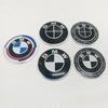 4Pcs 70mm wheel hub center cover sticker. Suitable for BMW 5/7/8 series and M models, aluminum alloy hub badge patch accessories