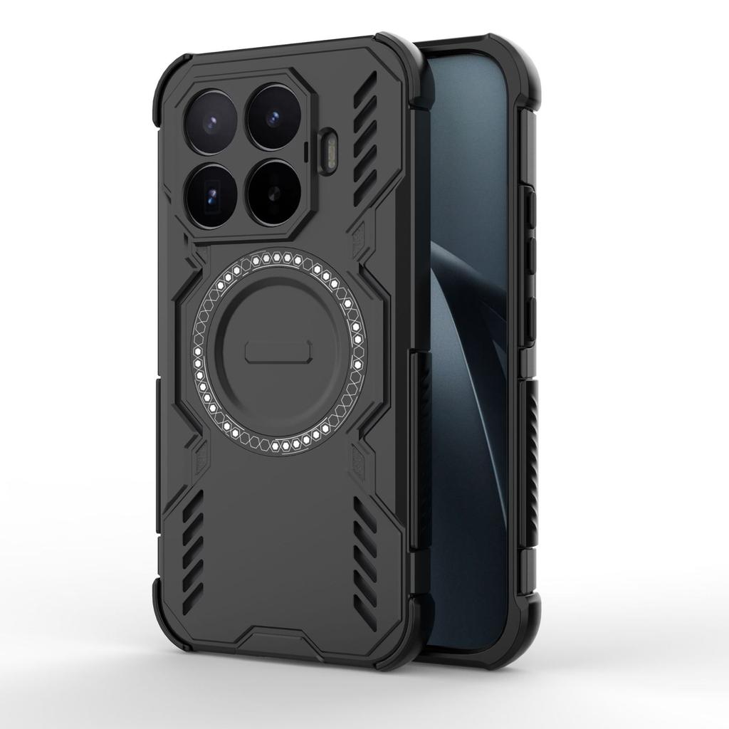 Applicable to Xiaomi 11TPRO butterfly armor magnetic mobile phone case 11TPRO anti-drop heat dissipation note11proplus shell