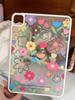 Floral Off-White iPad Pro 2021 Case: Sleek Single-Layer Design
