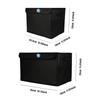 Hub Caps Large Capacity Car Rear Trunk Foldable Storage Box Organizer For Volkswagen VW GTI GTD Golf Polo Passat Tiguan R RLine EA1