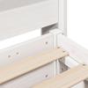 Solid Wood Bed without Mattress White 180x200 cm Pine Wood