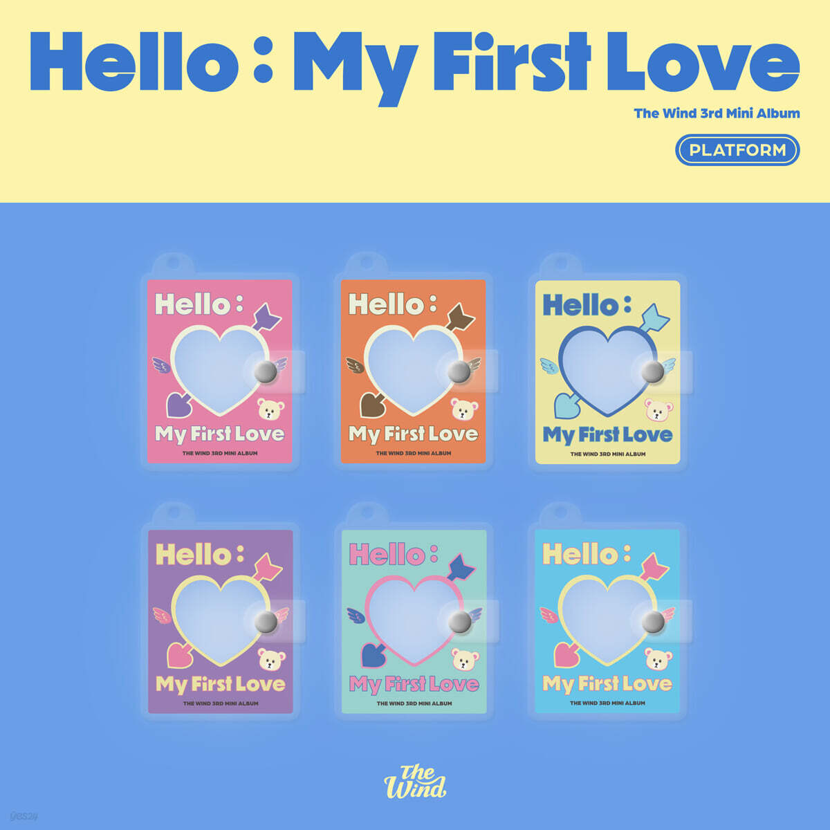 

The Wind - 3rd Mini Album: Hello: My First Love [PLATFORM Ver.] [1 out of 6 randomly sent]