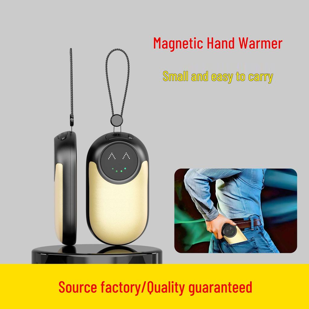 Portable Magnetic Electric Hand Warmer, Fast Heating & High Capacity