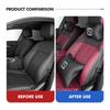 Car Seat Headrest Lumbar Support Spine Protect Neck Rest Cushion For Zeekr X 001 009 2022 2023 2024 EV 2021-2023 Krypton