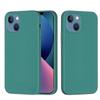 For iPhone 14 Plus Solid Color Silicone Phone Case