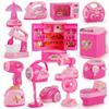 Vacuum Cleaner Household Appliances Toys Coffee Machine Kitchen Toys Pretend Play Set  For Children