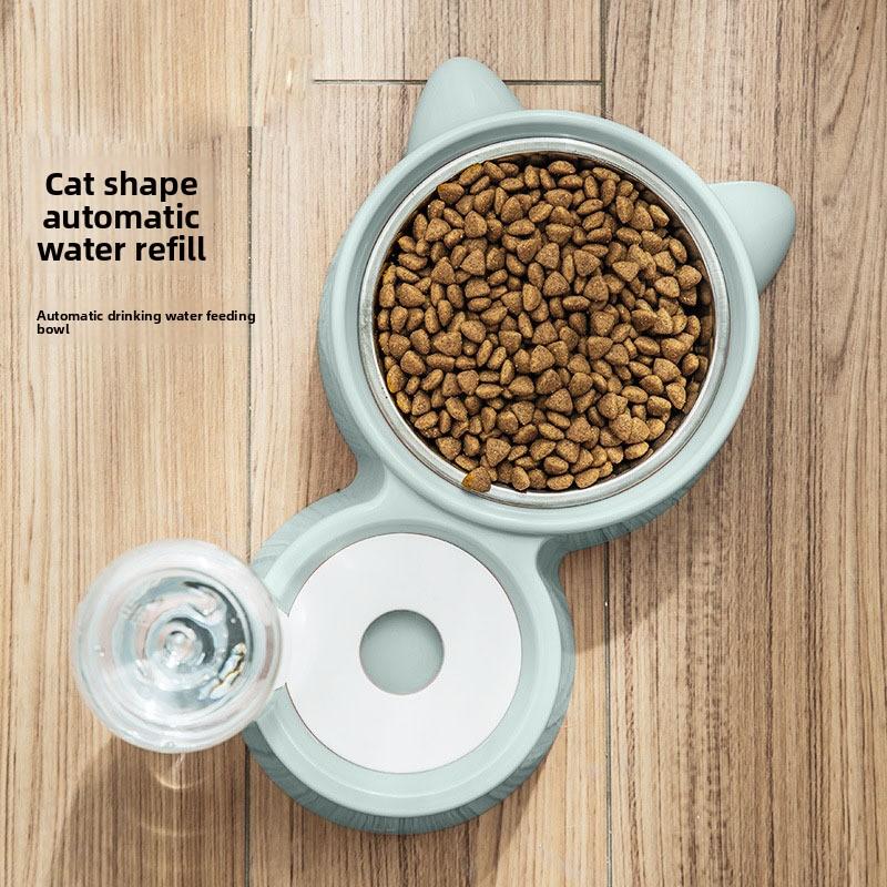 Dog Bowls, Cat Bowls, Cat and Dog Food Bowls, Anti-knock Rice Bowls, Cat Automatic Drinking Bowls, Pet Food Utensils and Supplies